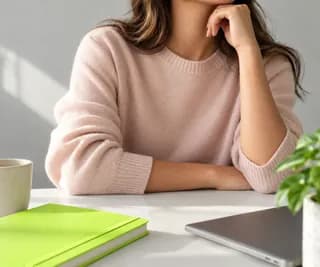 Jules Hart, demand generation manager in a studio