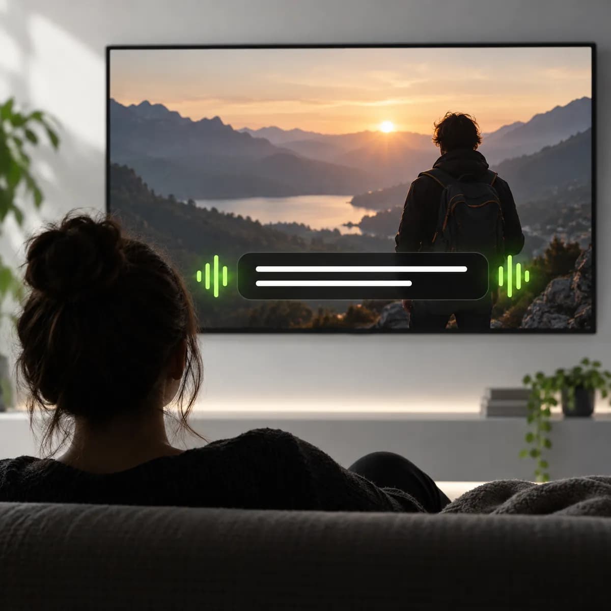 Film frame with clean caption bars representing Add Subtitles to Video
