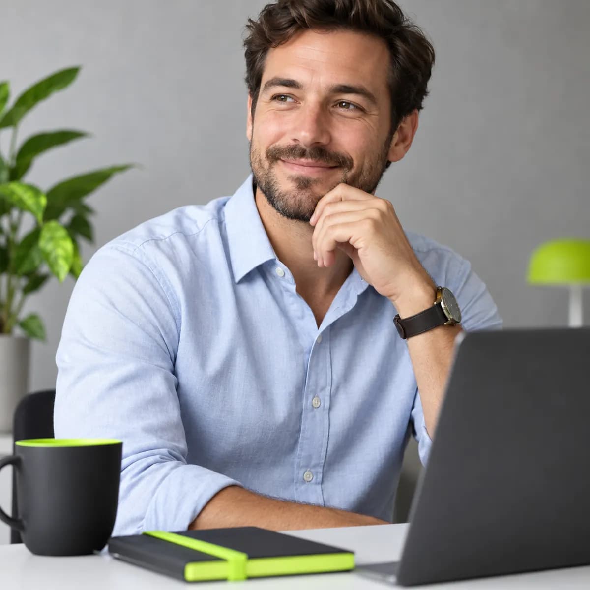 Demand generation manager portrait cropped below the chin
